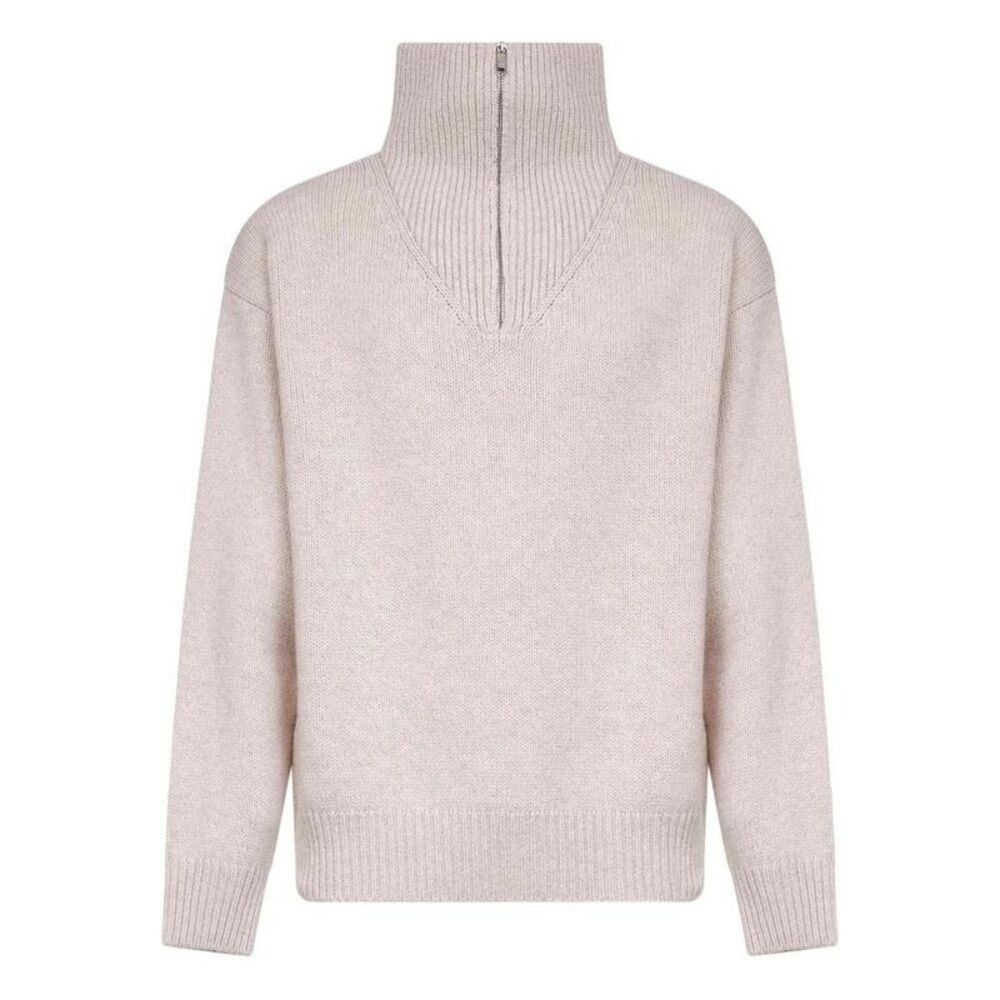 AUTRY Men's Half-Zip High Neck Sweater Men KNITCREAM Outerwear